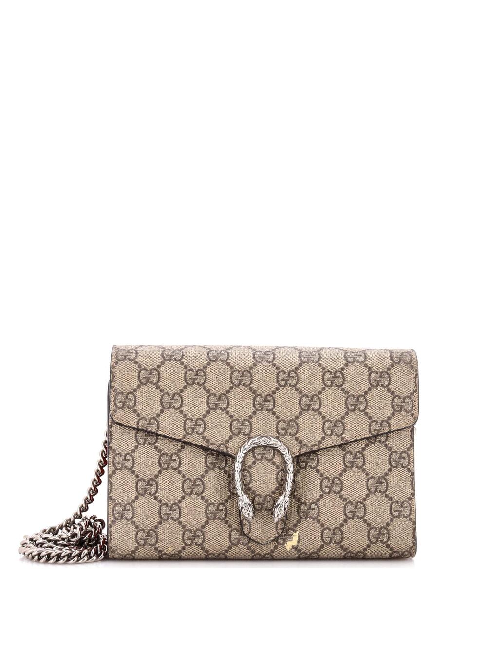Gucci Dionysus Chain Wallet Gg Coated #292936G14B